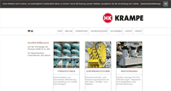 Desktop Screenshot of krampe-hamm.de